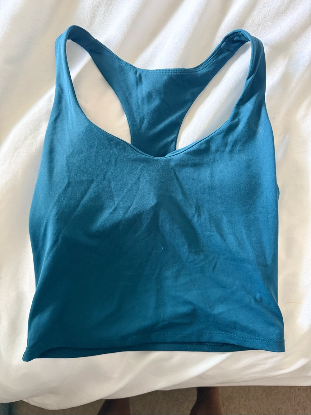 Fabletics Women’s Racerback Tank Top — Teal